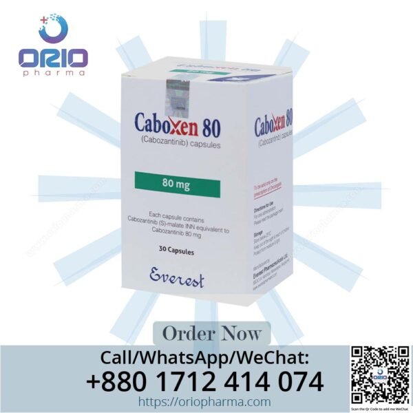 Caboxen 80 mg (Cabozantinib) by Everest Pharmaceuticals - Orio Pharma Supply