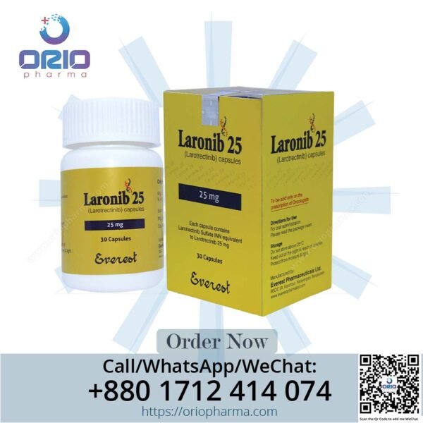 Solid Tumor Medicine Laronib 25 mg