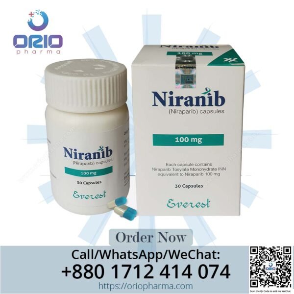 Niranib 100 mg (Niraparib) by Everest Pharmaceuticals Ltd.: Innovating in Cancer Care