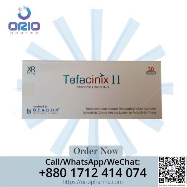 Tofacinix 11 mg (Tofacitinib) - Advanced Treatment for Rheumatoid and Psoriatic Arthritis