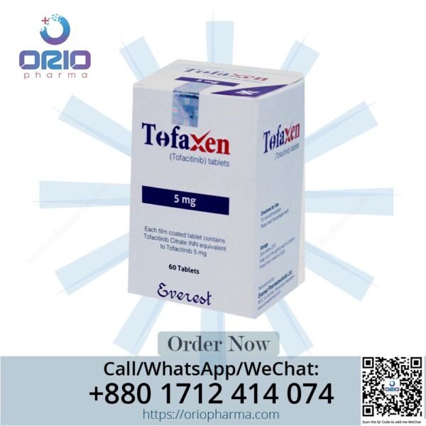 Tofaxen 5 mg (Tofacitinib) - Advanced Treatment for Rheumatoid Arthritis and Psoriatic Arthritis