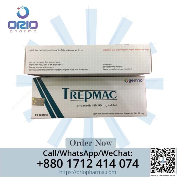 Trepmac 90 mg (Brigatinib) - Advanced Treatment for Non-Small Cell Lung Cancer (NSCLC)