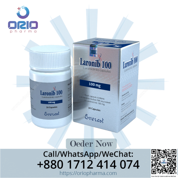 Laronib 100 mg (Larotrectinib): Revolutionizing Treatment for TRK Fusion Cancers