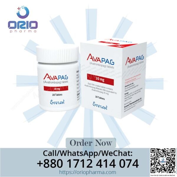 Avapag 20 mg (Avatrombopag): Empowering Platelet Production for Enhanced Health