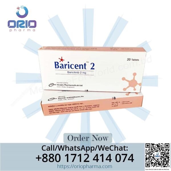 Baricent 2 mg (Baricitinib) - Advanced Treatment for Rheumatoid Arthritis
