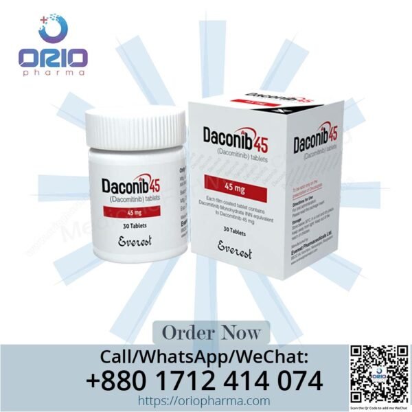 Daconib 45 mg (Dacomitinib): Unleashing the Power of Precision in Advanced Lung Cancer Treatment