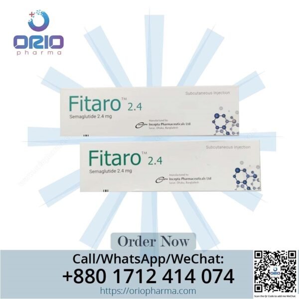 Fitaro 2.4 (Semaglutide) - Enhanced Solution for Diabetes Management