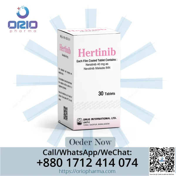 Hertinib 40 mg (Neratinib): Empowering Hope in Breast Cancer Treatment