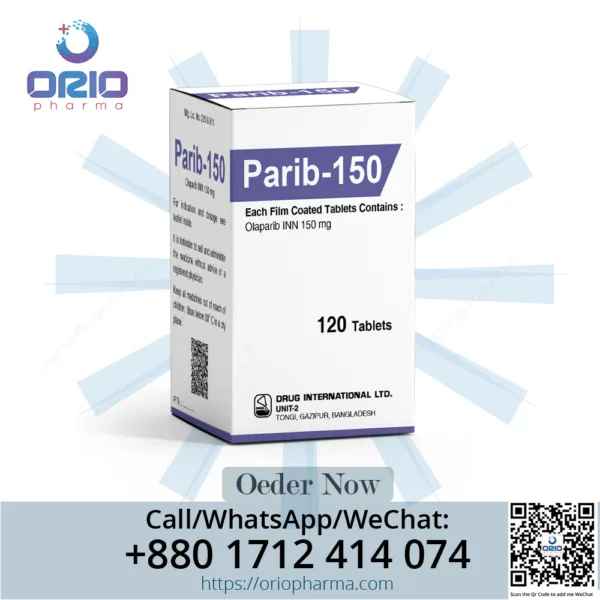 Parib 150 mg (Olaparib): Precision Medicine for BRCA-Mutated Cancers | Drug International Ltd. and Orio Pharma