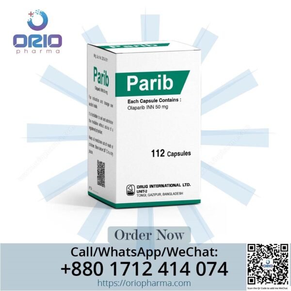 Parib 50 mg (Olaparib): Precision Medicine for BRCA-Mutated Cancers | Drug International Ltd. and Orio Pharma