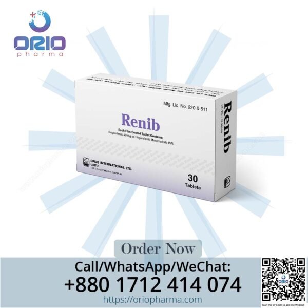 Renib 40 mg (Regorafenib) - Comprehensive Treatment for Advanced Cancers | Orio Pharma