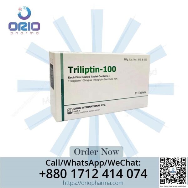 Triliptin 100 mg Trelagliptin: Advanced Diabetes Management