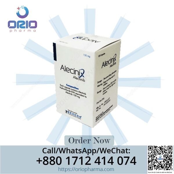 Alecnix 150 mg (Alectinib) Capsules by Beacon Pharmaceuticals