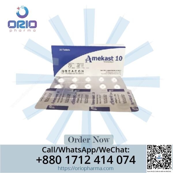 Amekast 10 mg (Montelukast) Tablets by Beacon Pharmaceuticals