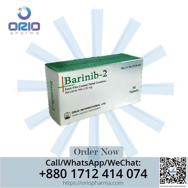 Barinib 2 mg (Baricitinib) Tablets by Drug International Ltd