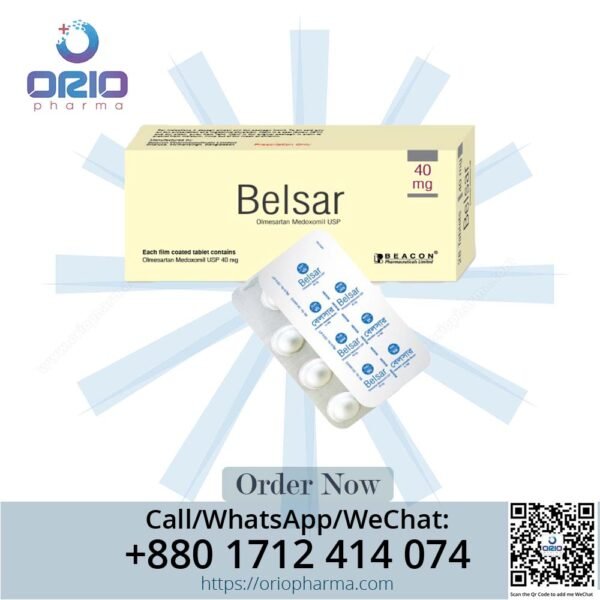 Belsar 40 mg (Olmesartan Medoxomil) Tablets by Beacon Pharmaceuticals