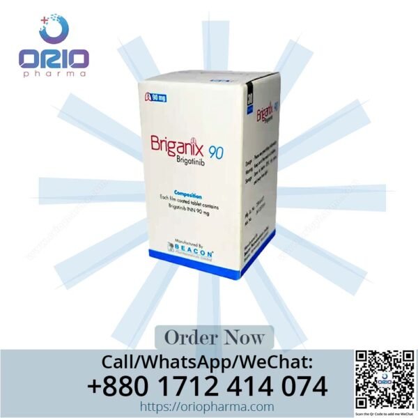 Briganix 90 mg (Brigatinib) Tablets by Beacon Pharmaceuticals