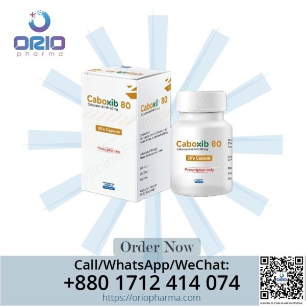 Caboxib 80 mg (Cabozantinib) Capsules by Ziska Pharmaceuticals