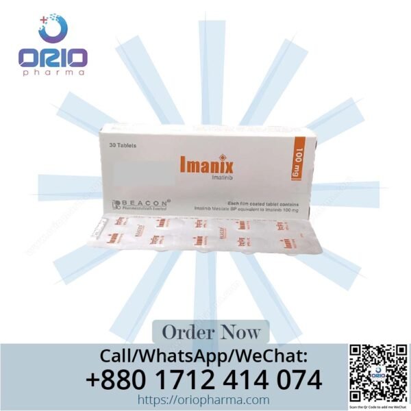 Imanix 400 mg Imatinib Tablets by Beacon Pharmaceuticals for CML and GIST Orio Pharma