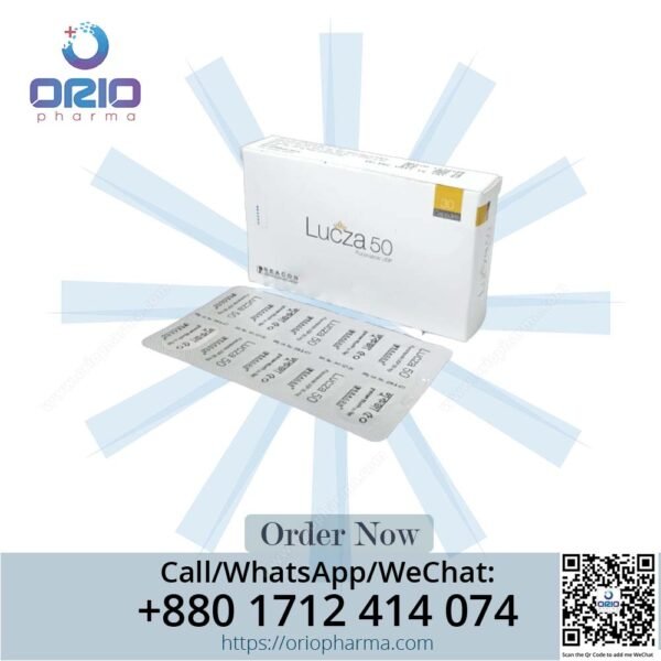 Lucza 50 mg Fluconazole Capsules by Beacon Pharmaceuticals for fungal infections Orio Pharma