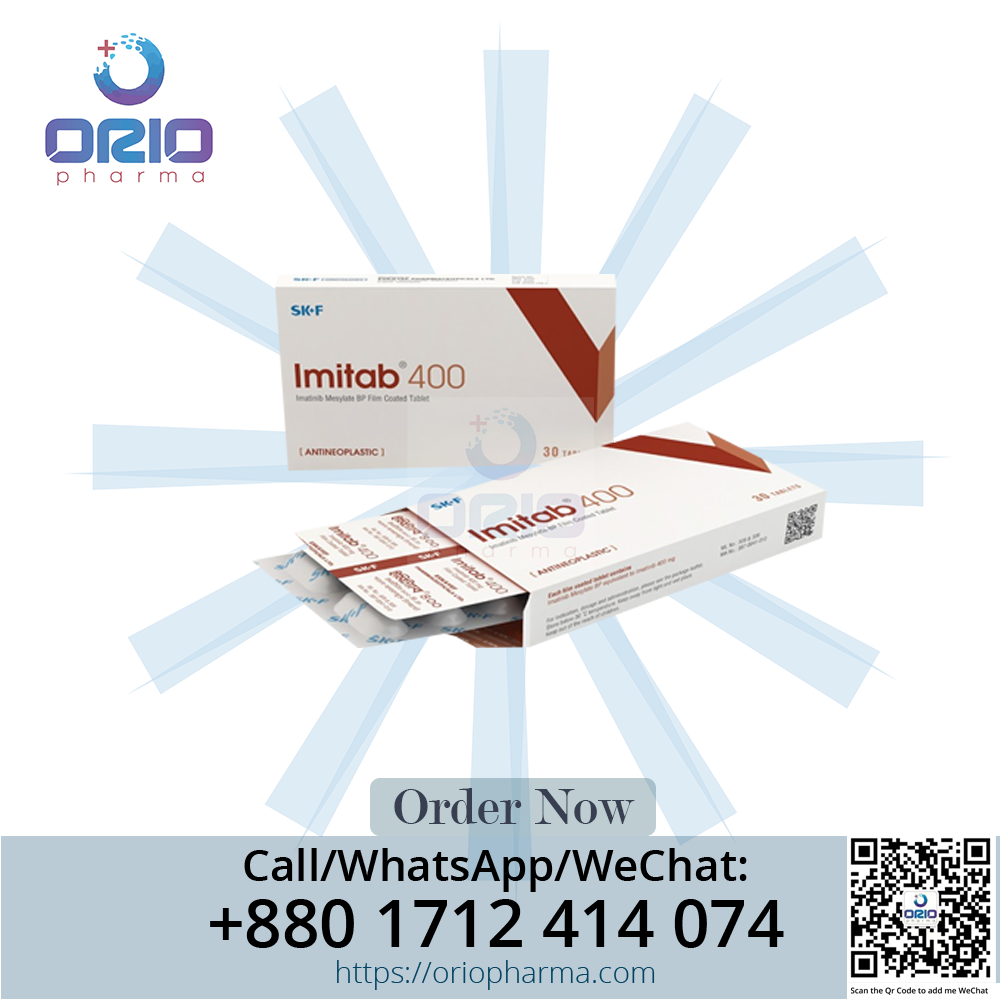 Imitab 400mg (Imatinib) tablets for treatment of CML, GIST and Ph+ ALL