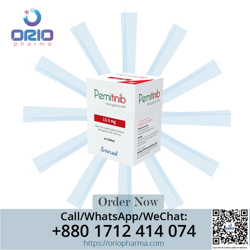 Pemitinib 13.5 mg Tablet (Pemigatinib) – Orio Pharma Oncology Product